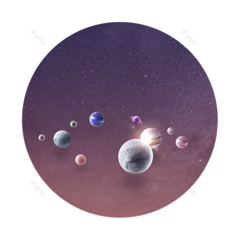 地球图片,太空元素,太阳PNG,宇宙免抠素材